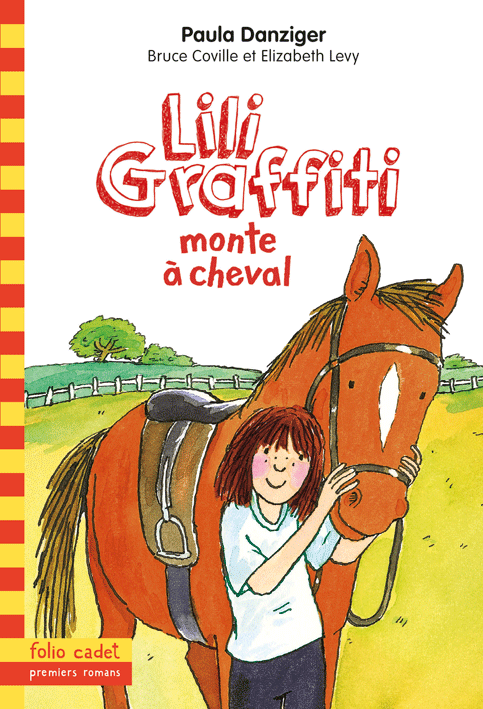Lili Graffiti monte à cheval